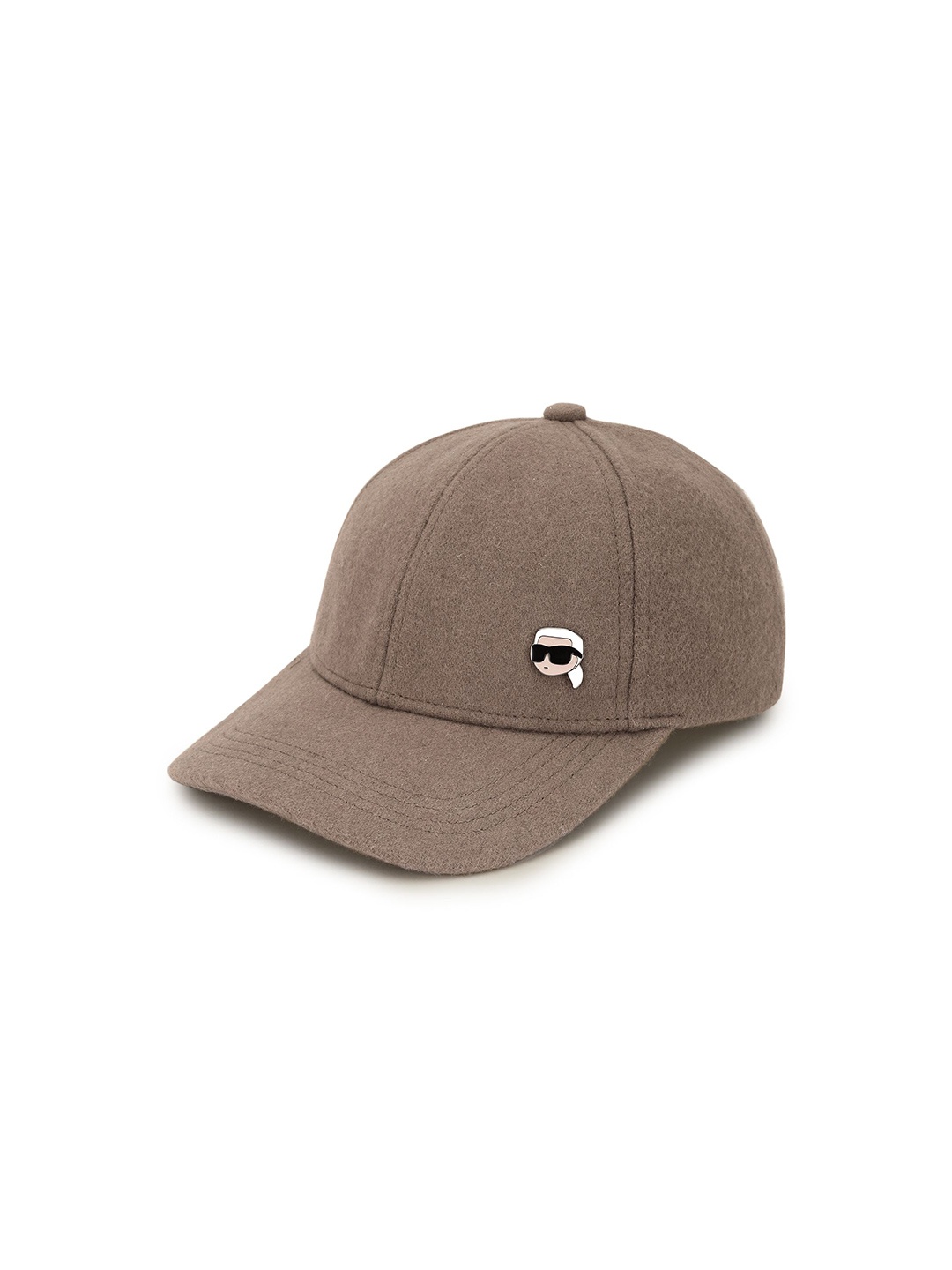 

Karl Lagerfeld Women Cotton Baseball Cap, Grey