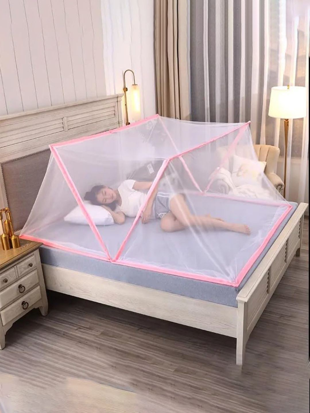 

Classic Mosquito Net Pink Tent Mosquito Net