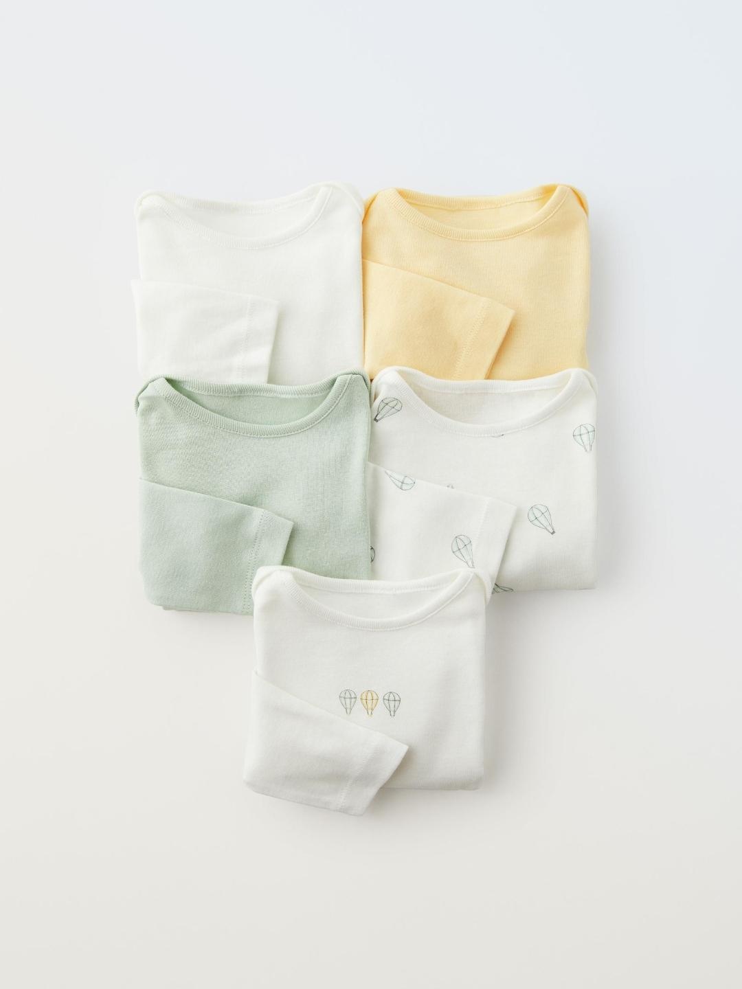 

ZARA Kids-Unisex Green Bodysuit