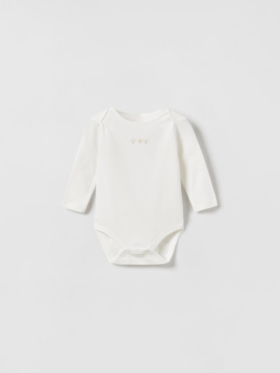 

ZARA Kids-Unisex Brown Bodysuit