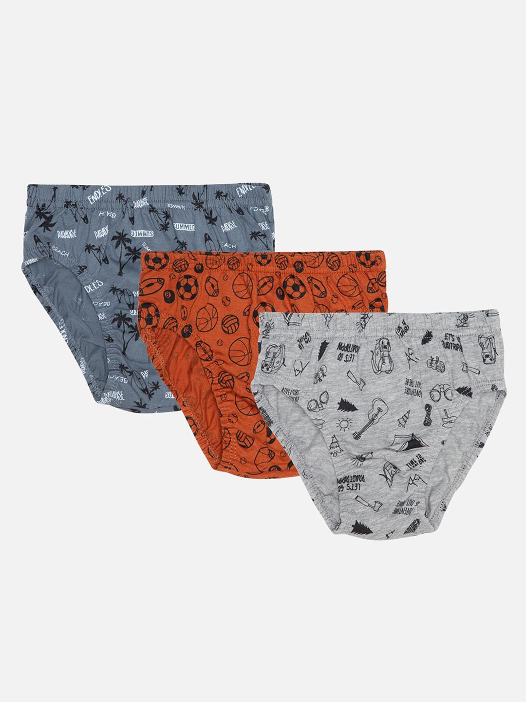 

Bodycare Boys Pack Of 3 Assorted Basic Briefs - KIA348-PK001