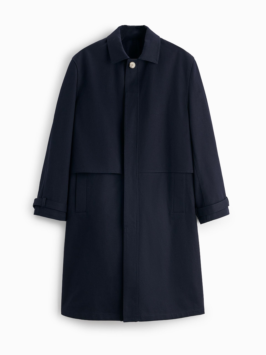 

ZARA Men Navy Blue Rain Jacket