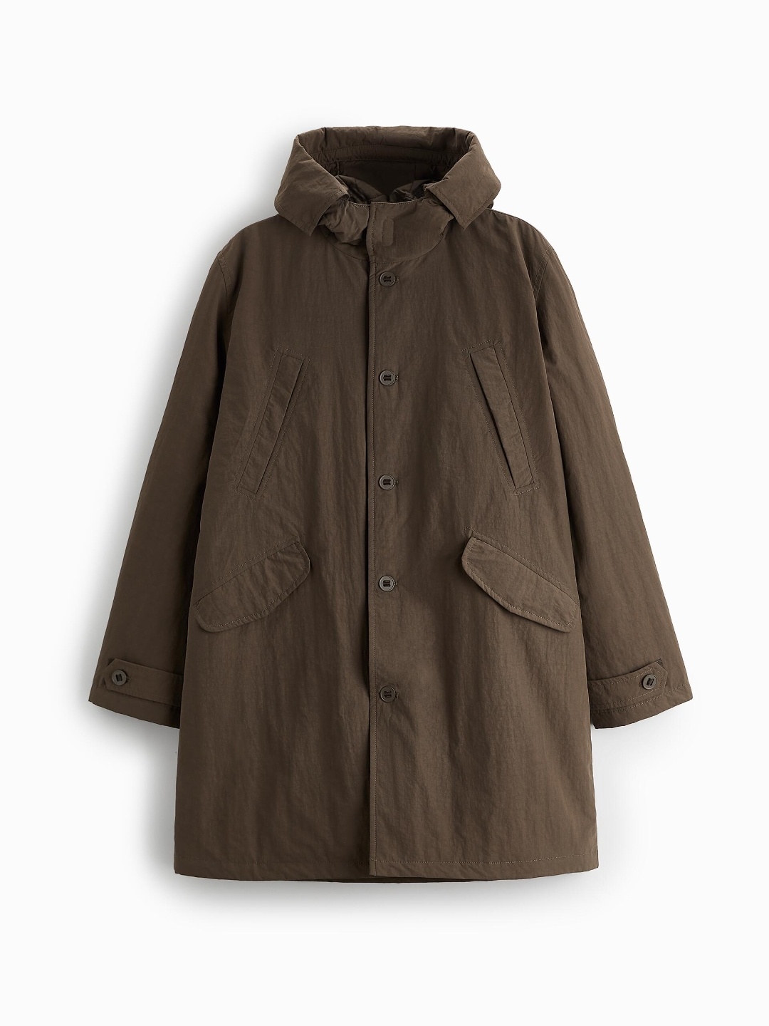 

ZARA Men Brown Rain Jacket