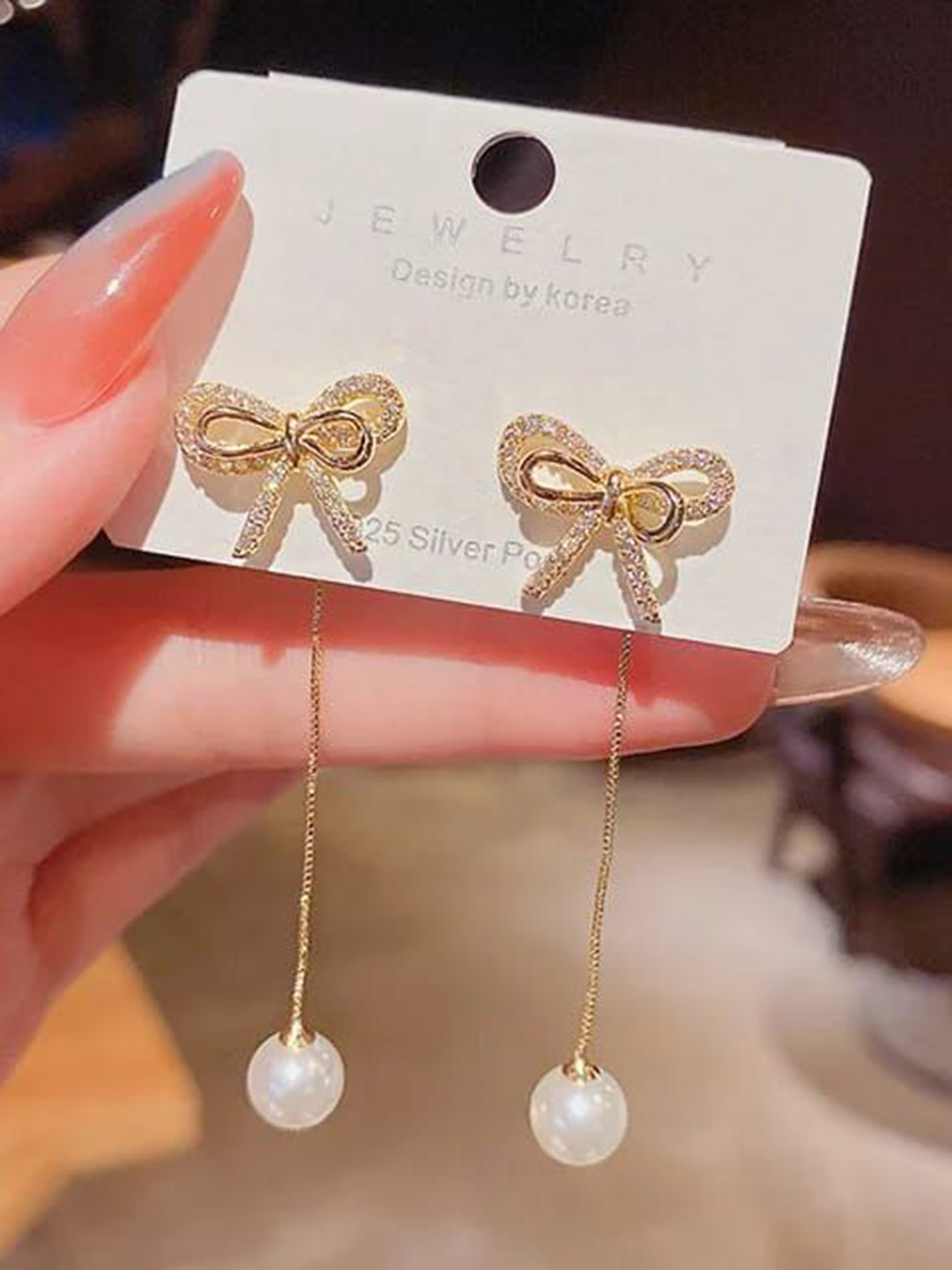 

YU FASHIONS Geometric Drop Earrings, Gold