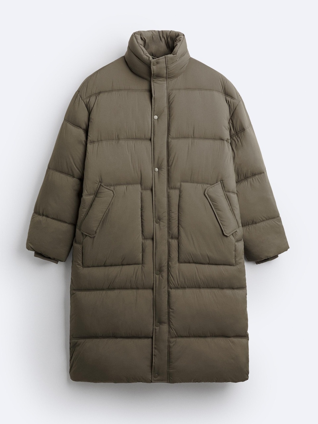 

ZARA Men Brown Rain Jacket