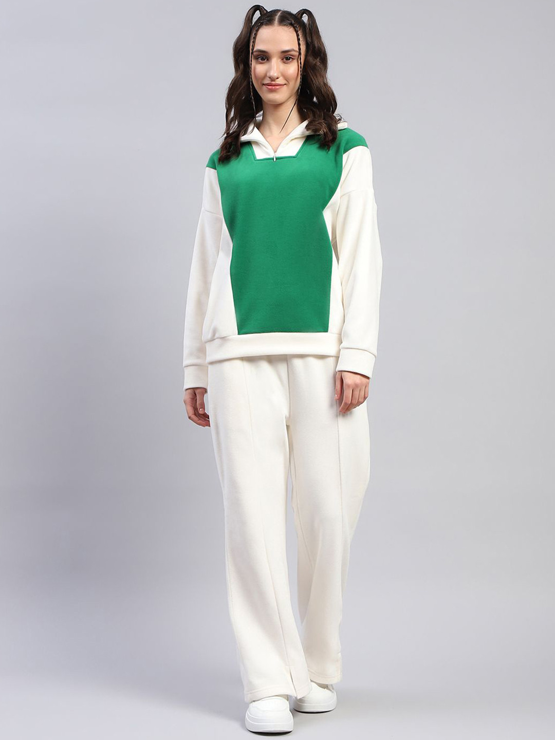 

rock.it Women Mid Rise Tracksuits, White