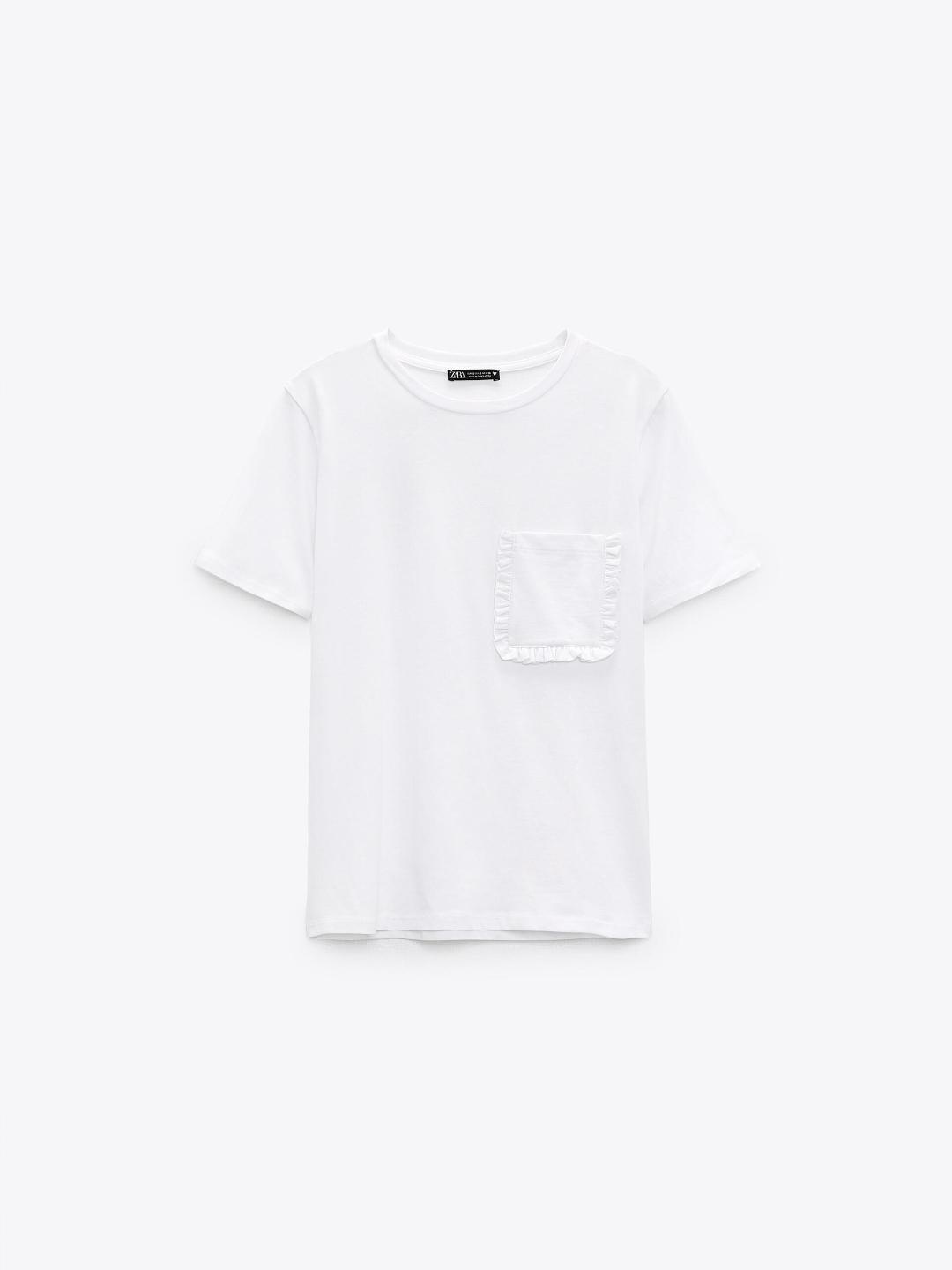 

ZARA Women White Bodysuit