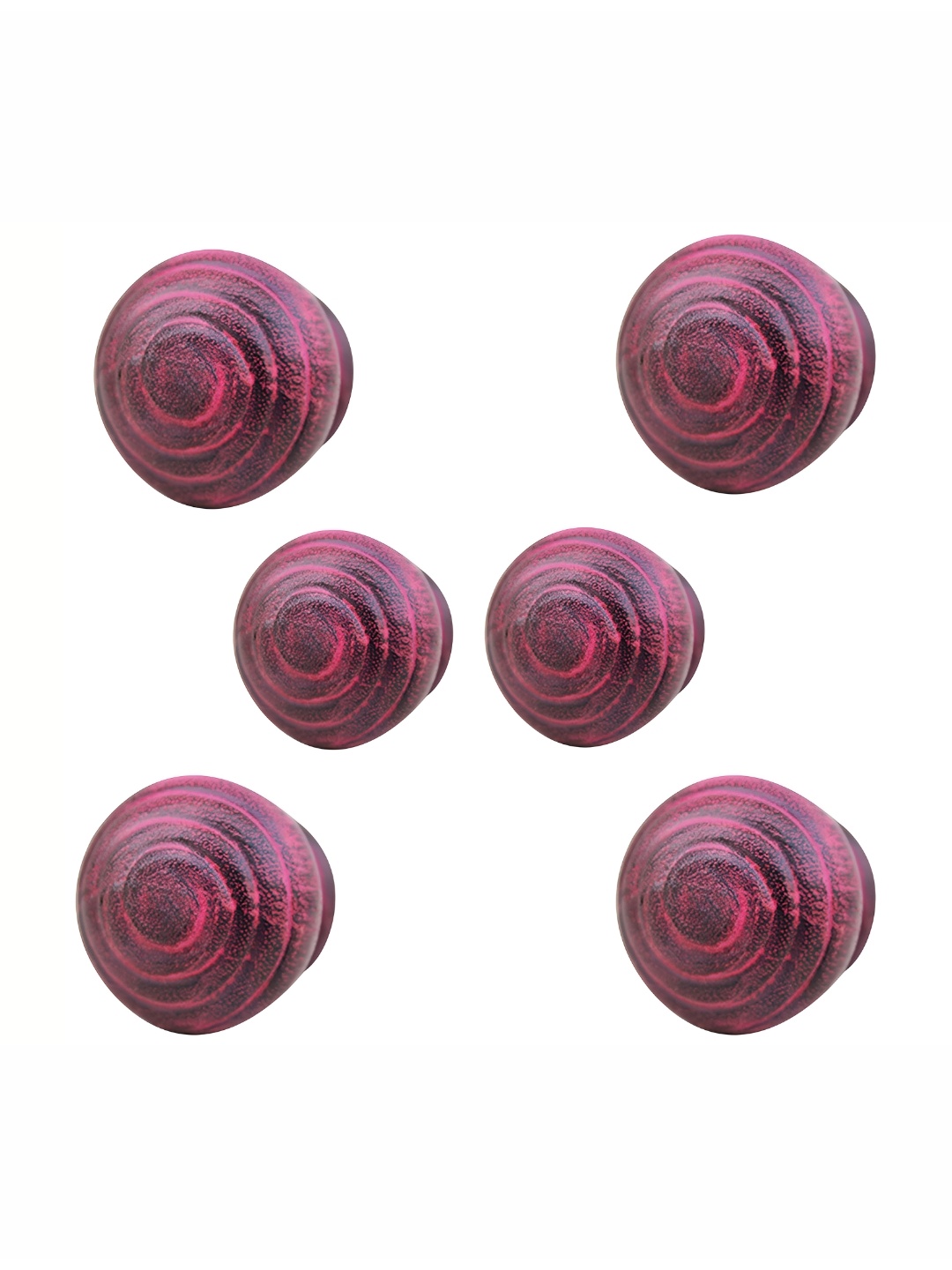 

Indianshelf Pink 6 Pieces Wooden Spiral Knobs