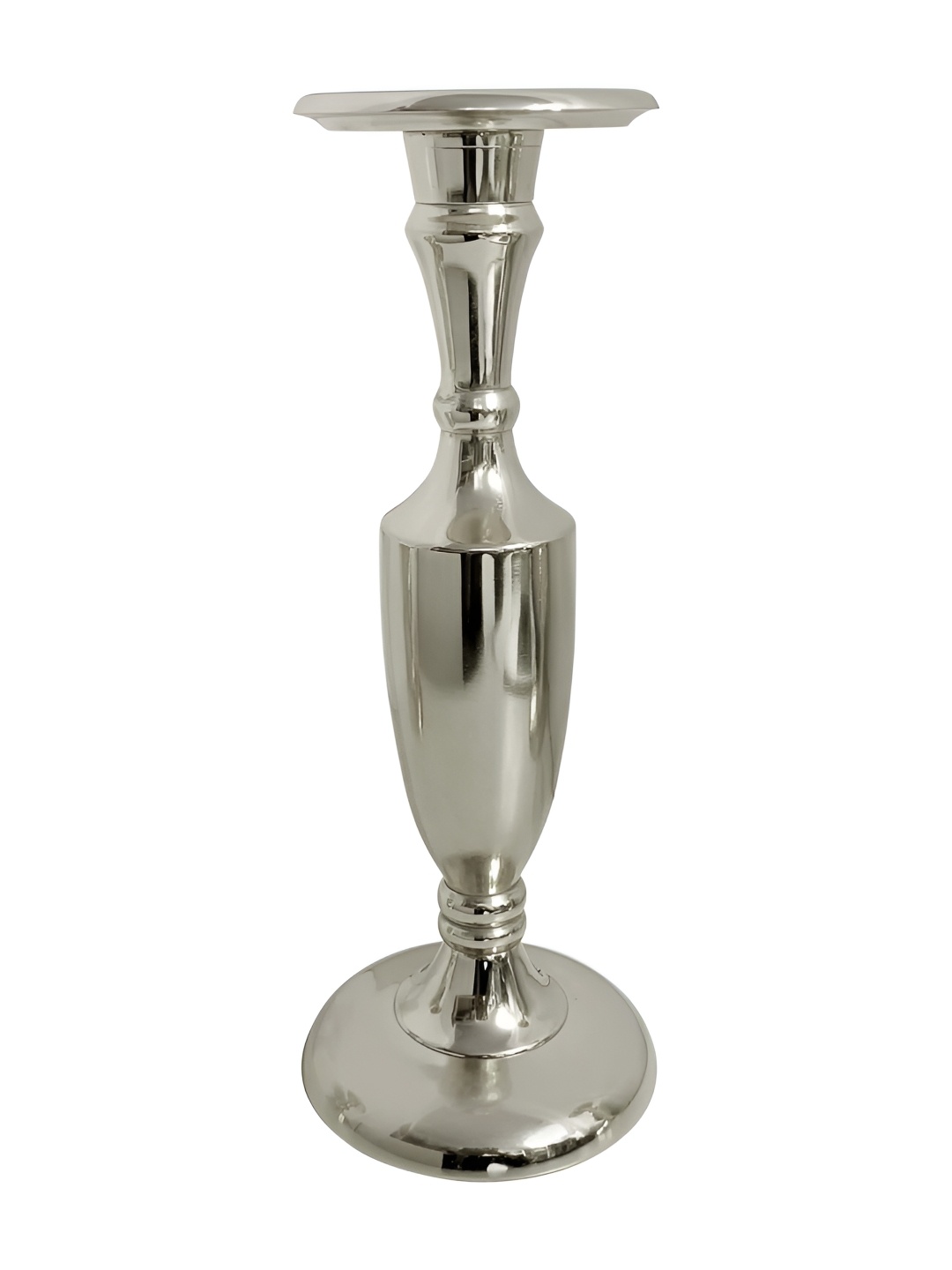 

Extreme Karigari Silver-Toned Metal Candle Holder