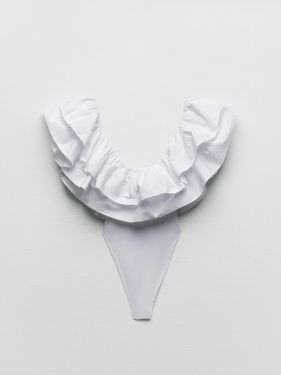 

ZARA Women White Bodysuit