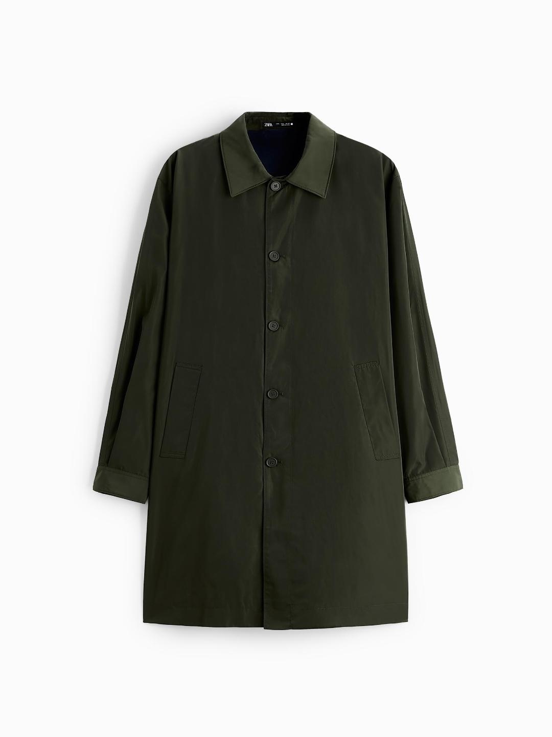 

ZARA Men Khaki Rain Jacket