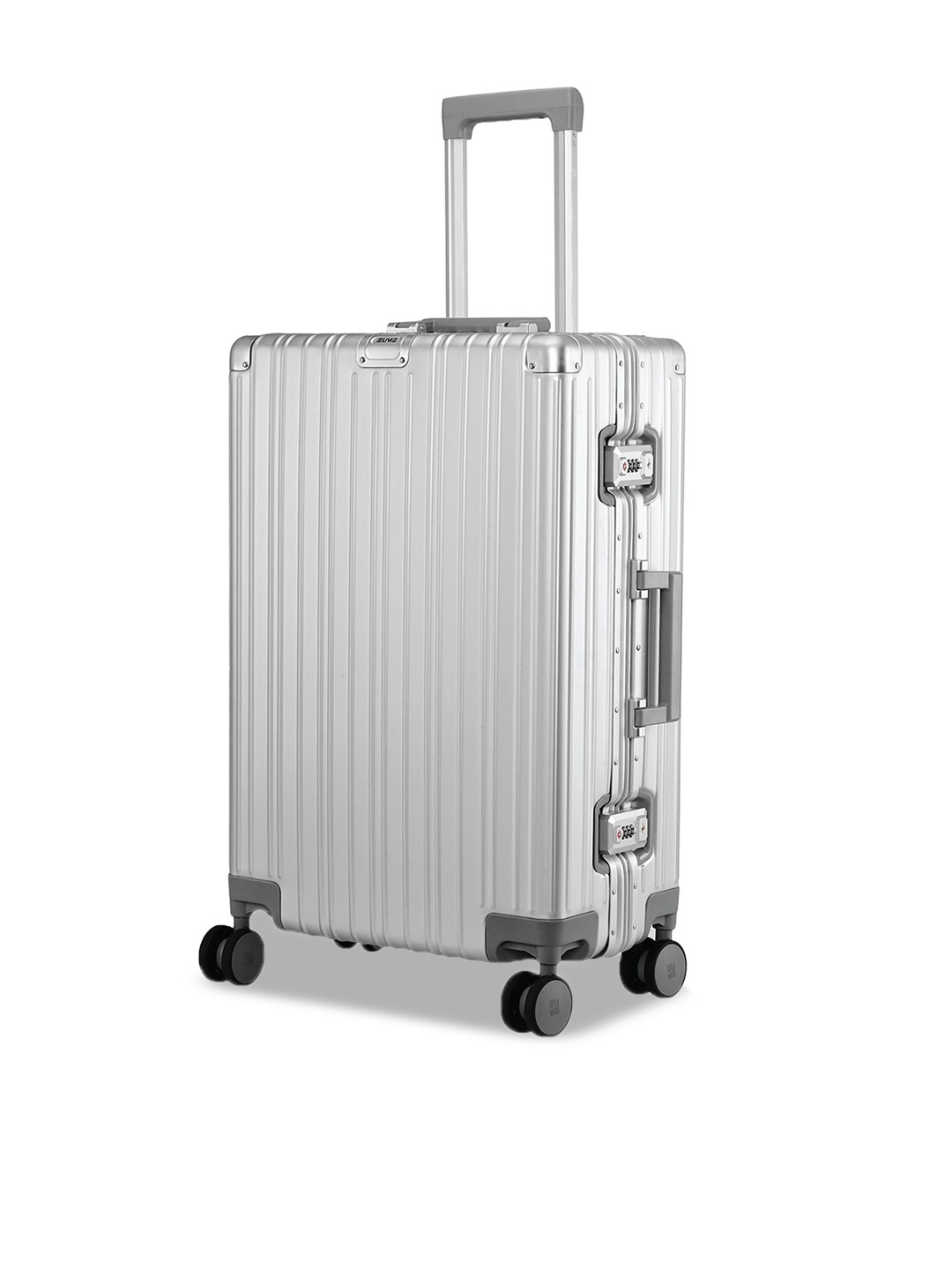 

EUME Hard-Sided Medium Trolley Bag, Silver