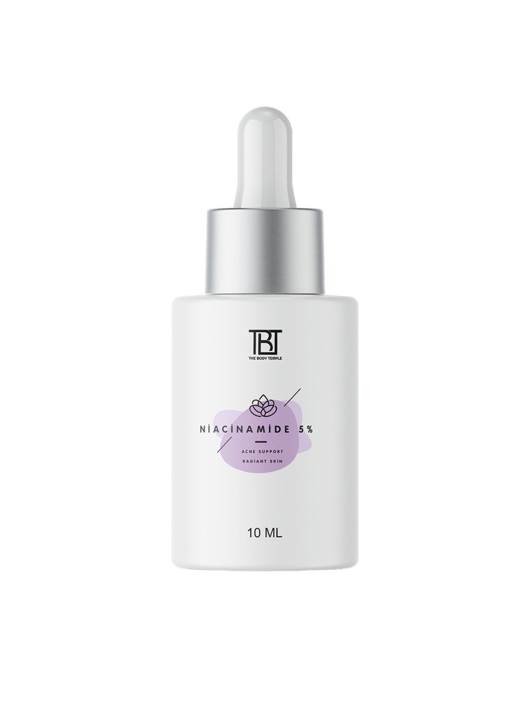 

The Body Temple 5% Niacinamide Face Serum Clear Glowing Skin - 10 ml, White