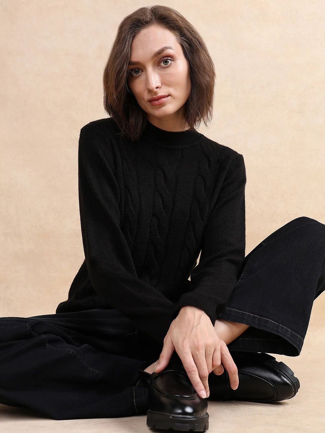 

RAREISM Women Pullover, Black