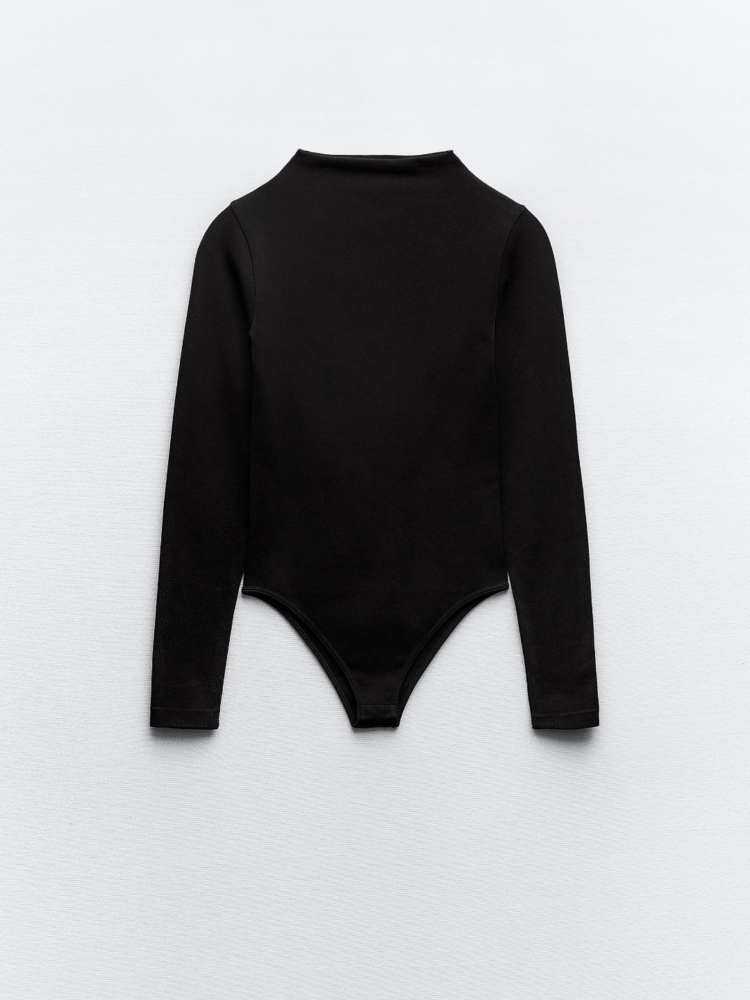 

ZARA Women Black Bodysuit