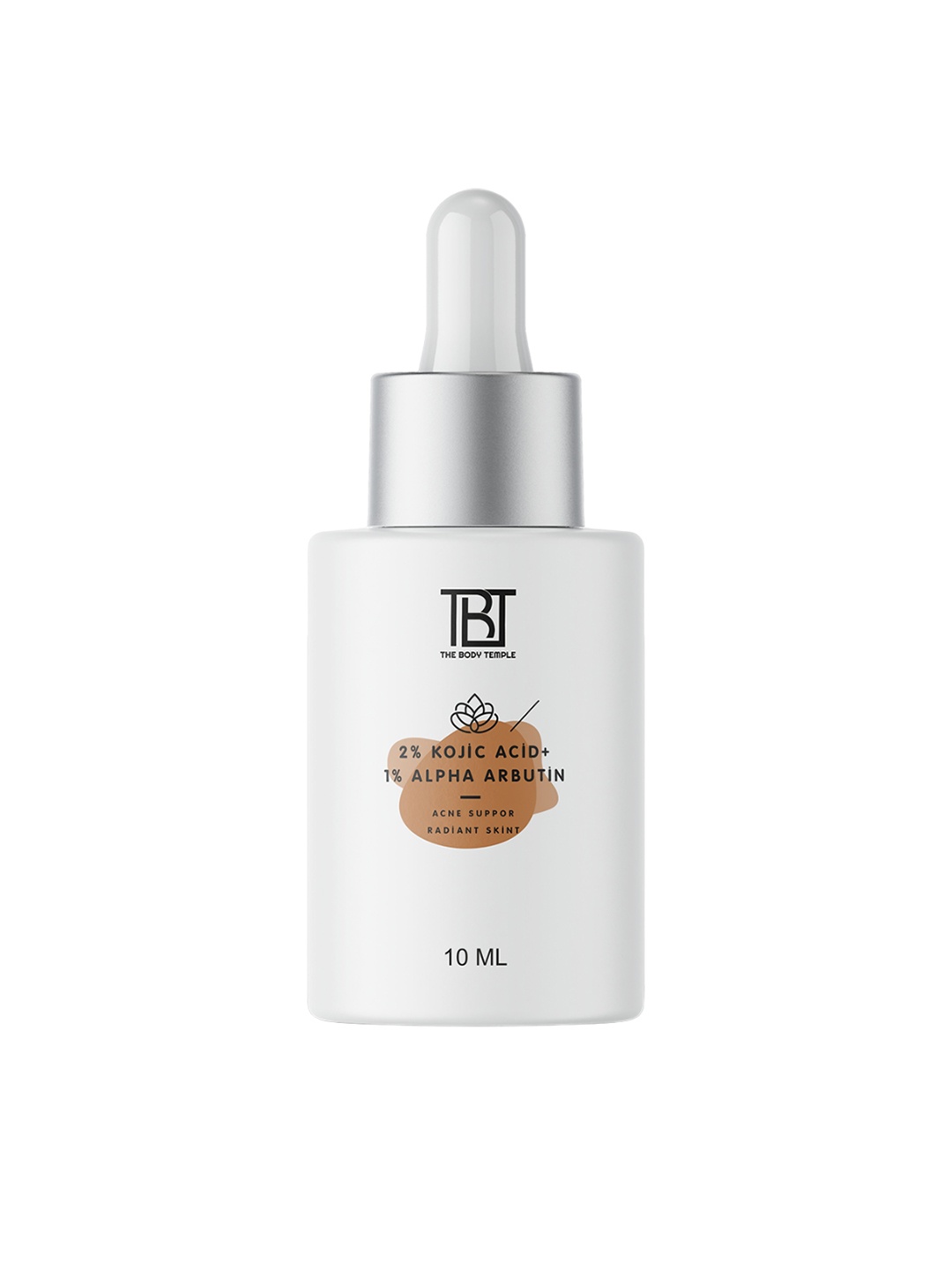 

The Body Temple Anti-Pigmentation & Dark Spots Removal 2% Kojic Acid Face Serum- 10 ml, White