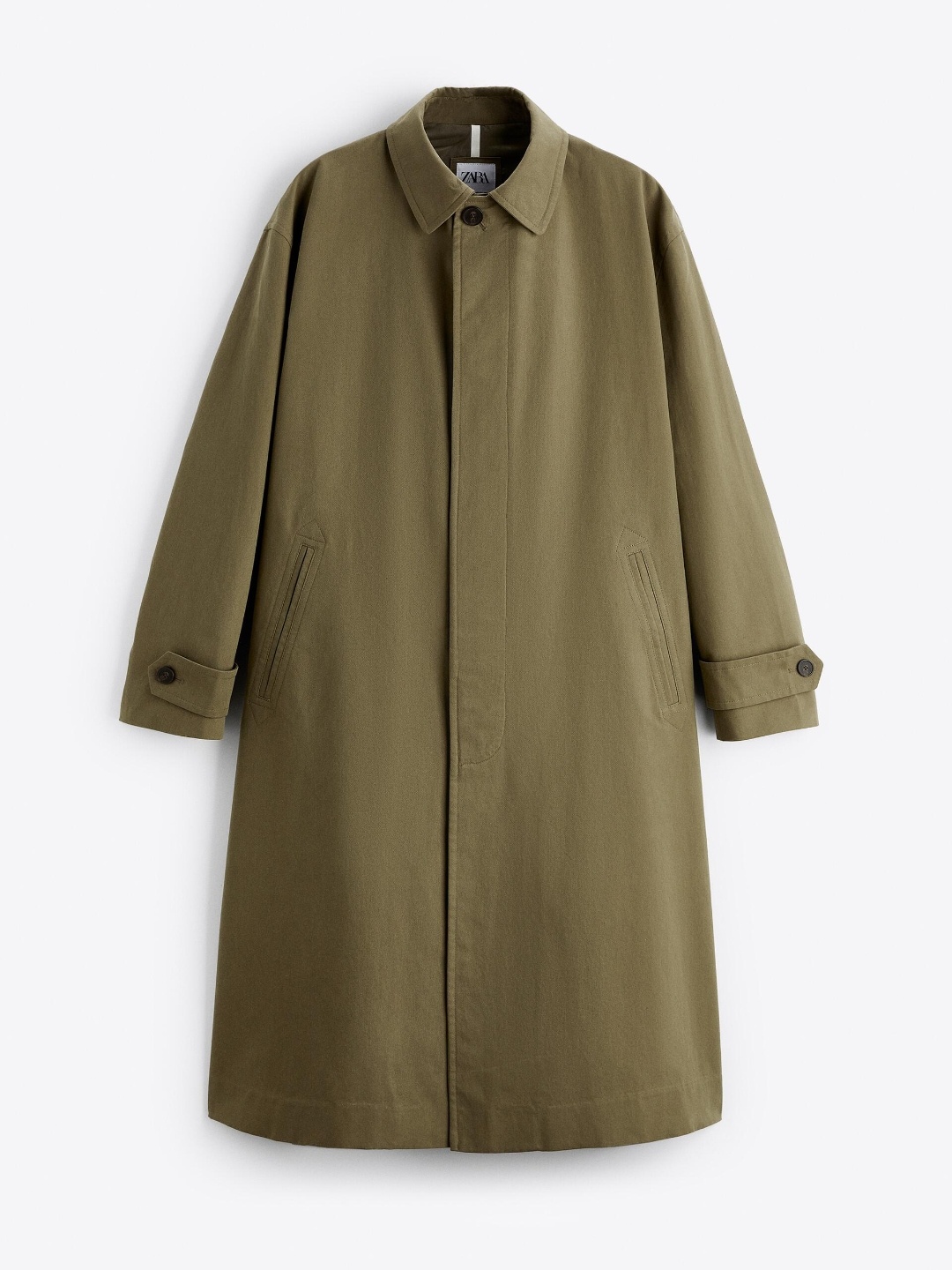 

ZARA Men Beige Rain Jacket