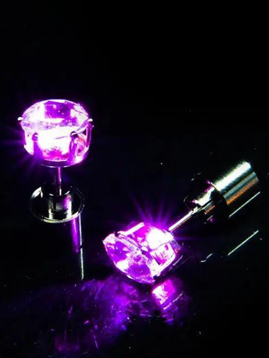

YU FASHIONS Geometric Drop Earrings, Lavender