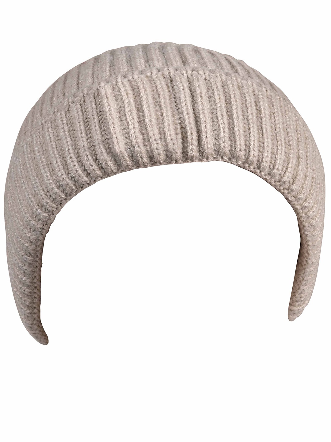 

Calvadoss Women Woollen Self Design Beanie, Beige