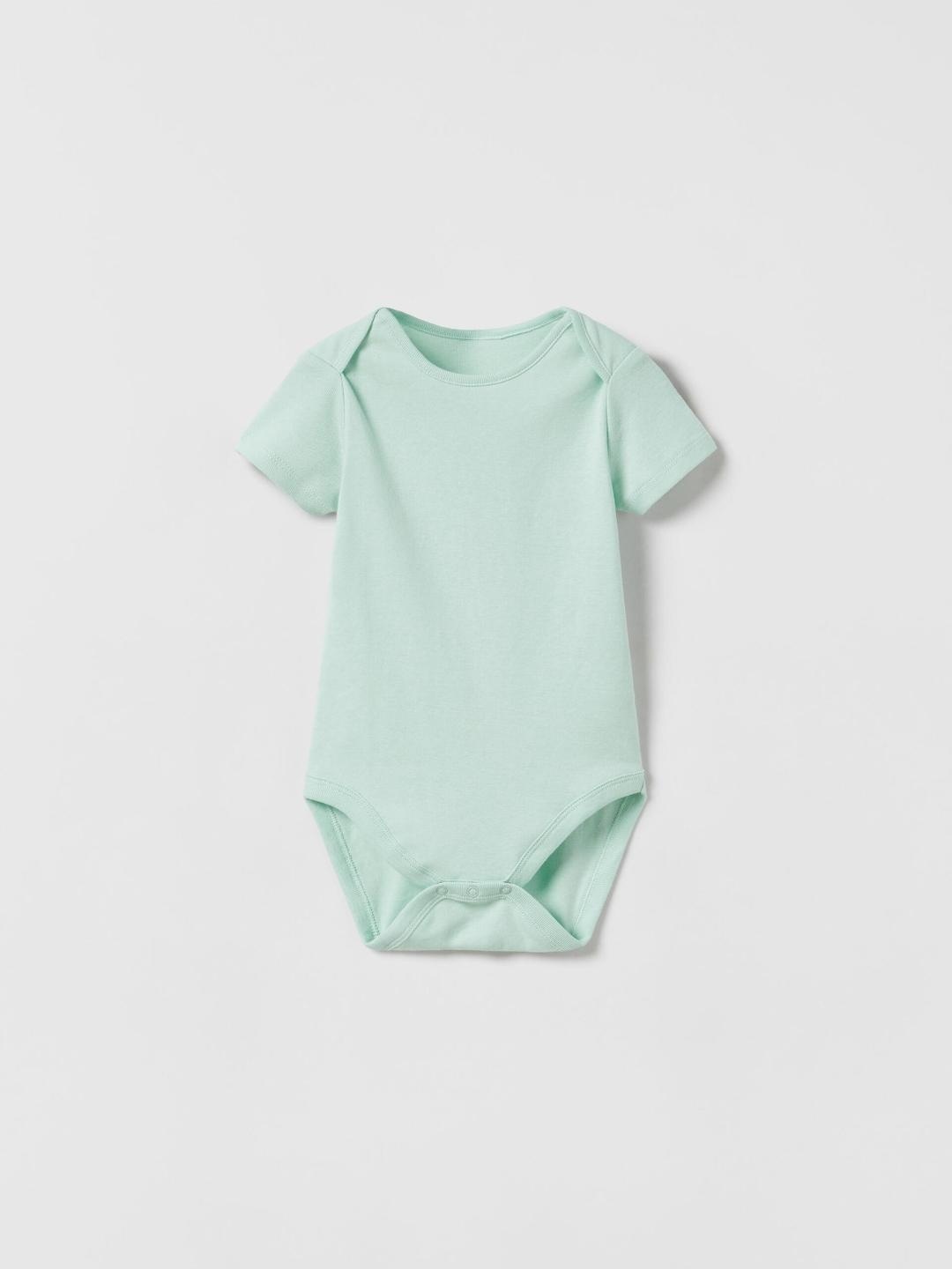 

ZARA Kids-Unisex Blue Bodysuit