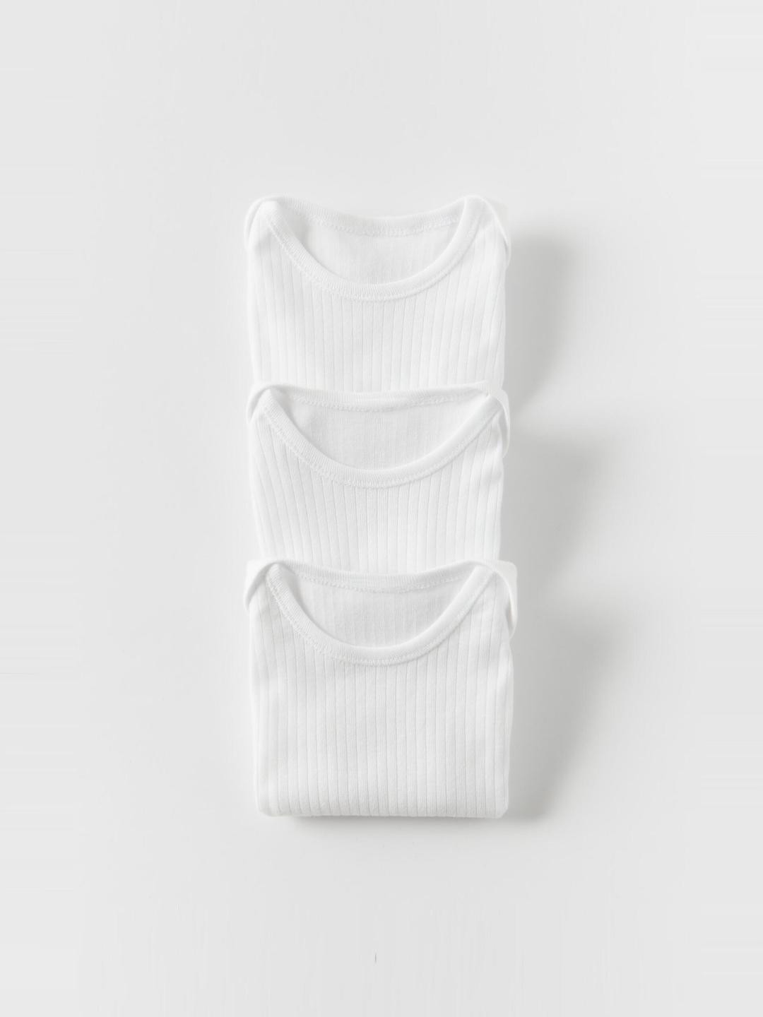 

ZARA Kids-Unisex White Bodysuit