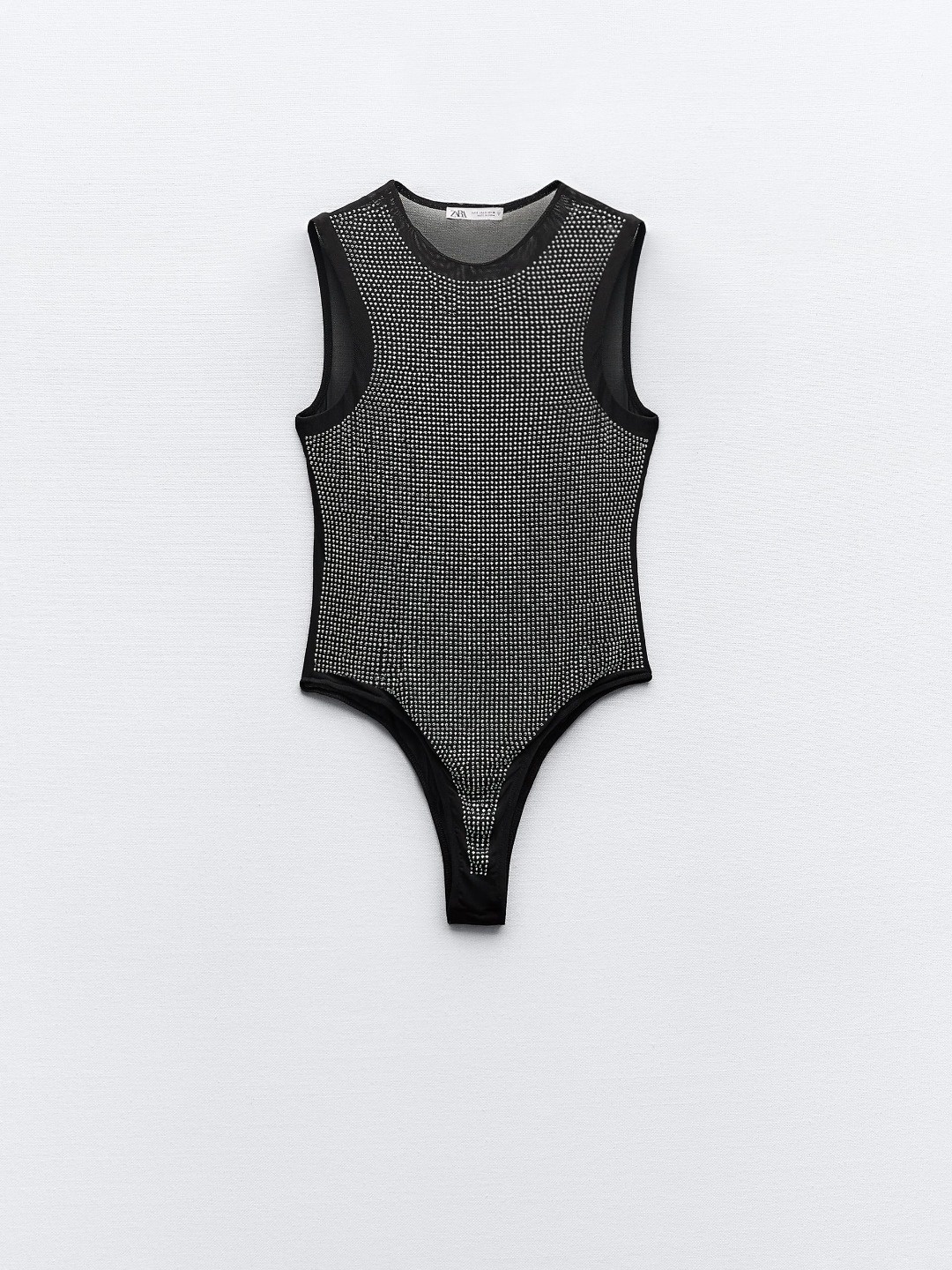 

ZARA Women Black Bodysuit