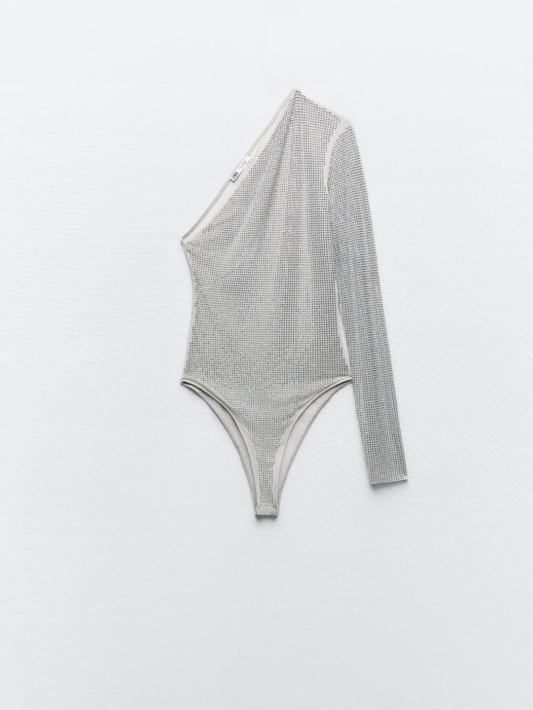 

ZARA Women Grey Bodysuit