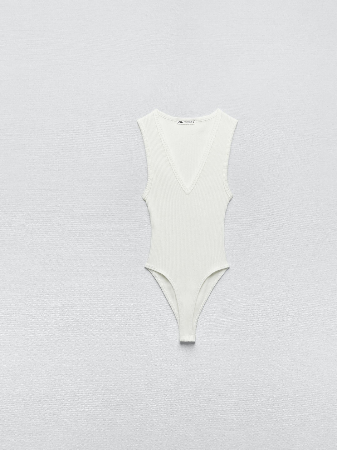 

ZARA Women White Bodysuit