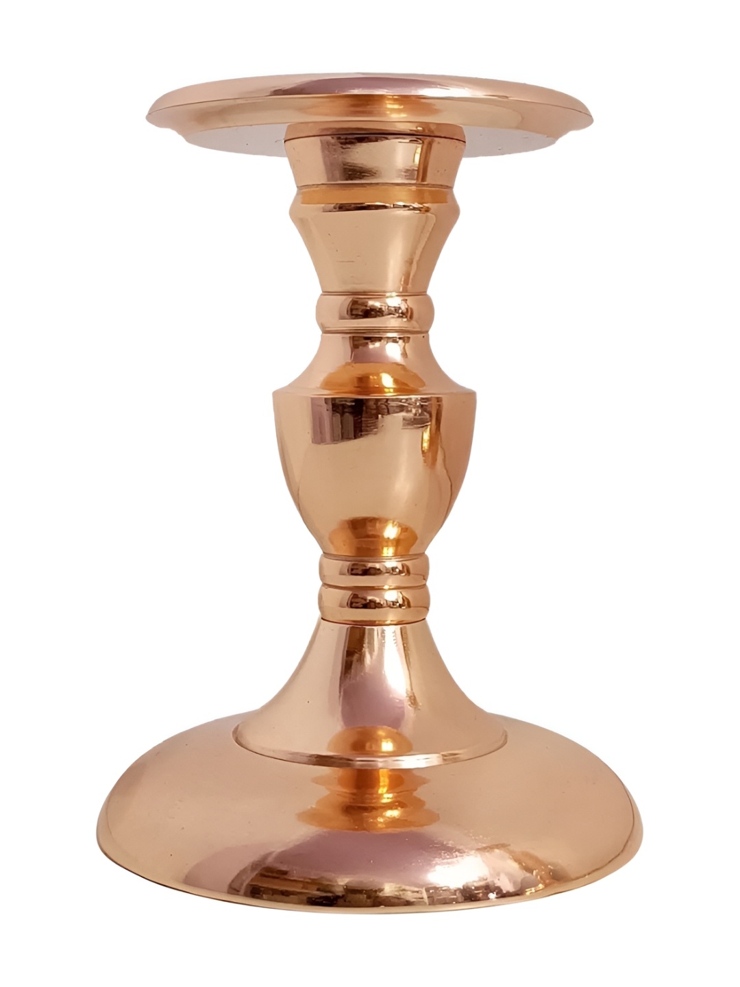

Extreme Karigari Rose Gold Metal Candle Holder