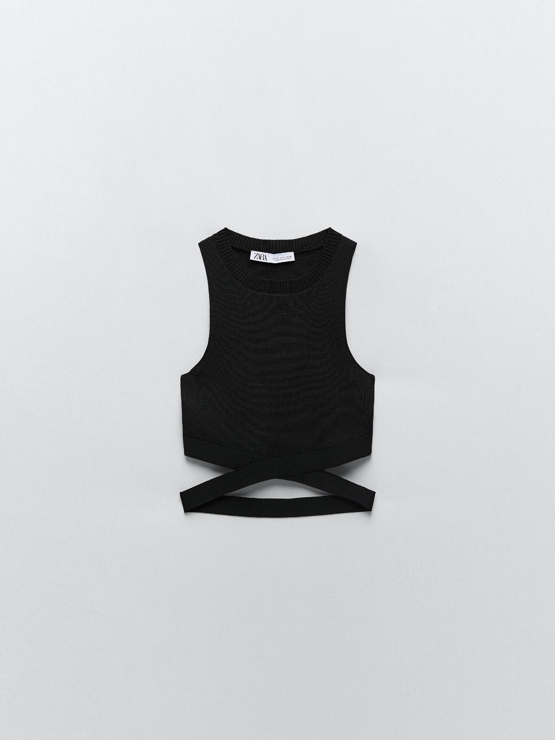 

ZARA Women Black Bodysuit