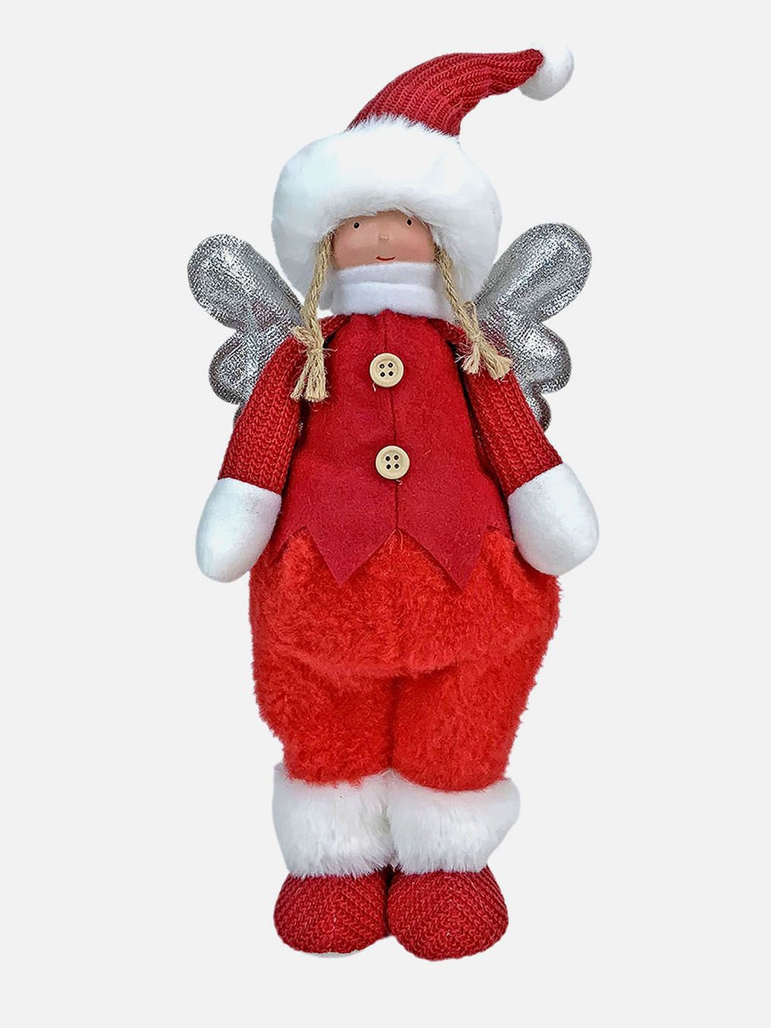 

Little Surprise Box LLP Maroon & White Christmas Festive Decor