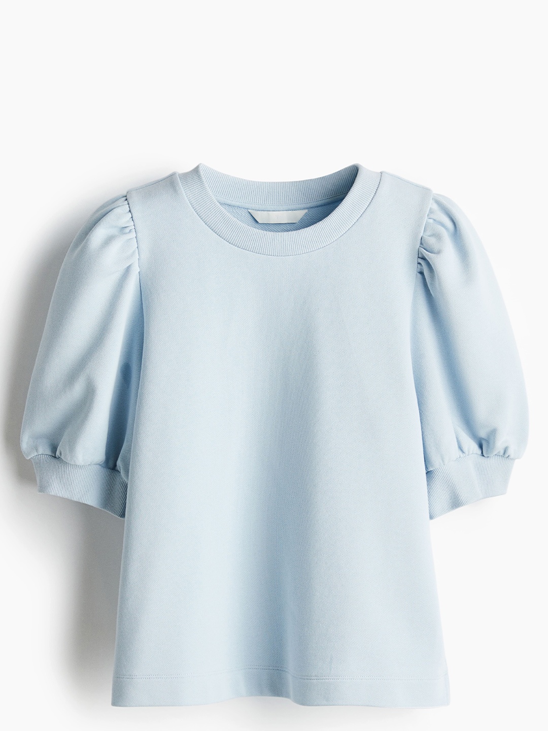 

H&M Women Puff-Sleeved Tops, Blue