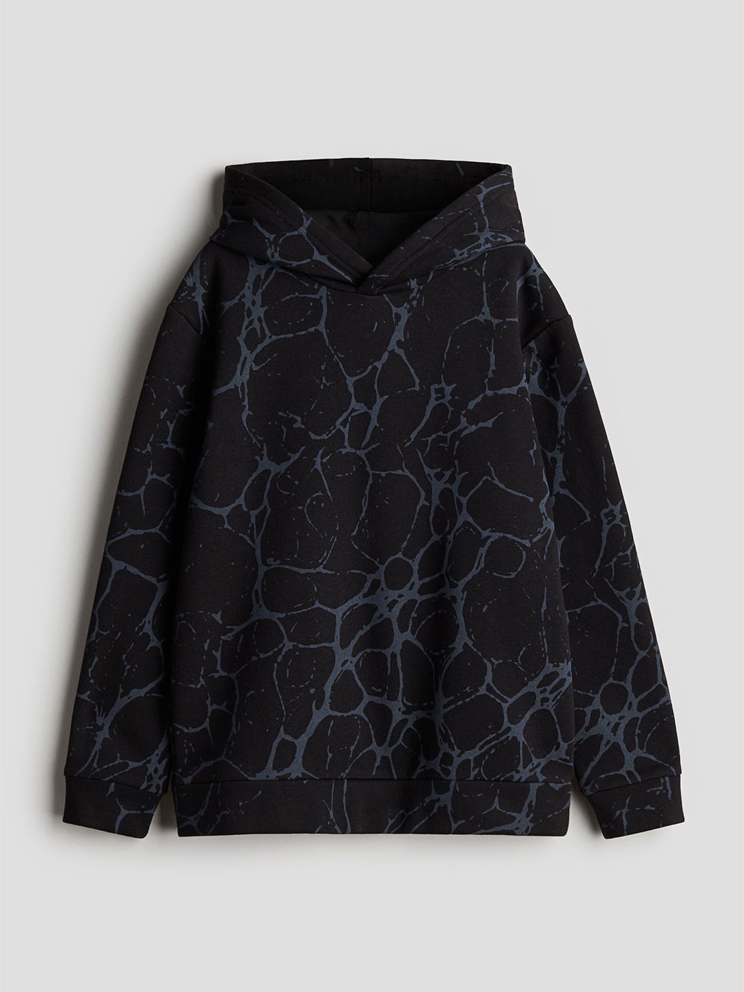 

H&M Boys Printed Hoodie, Black