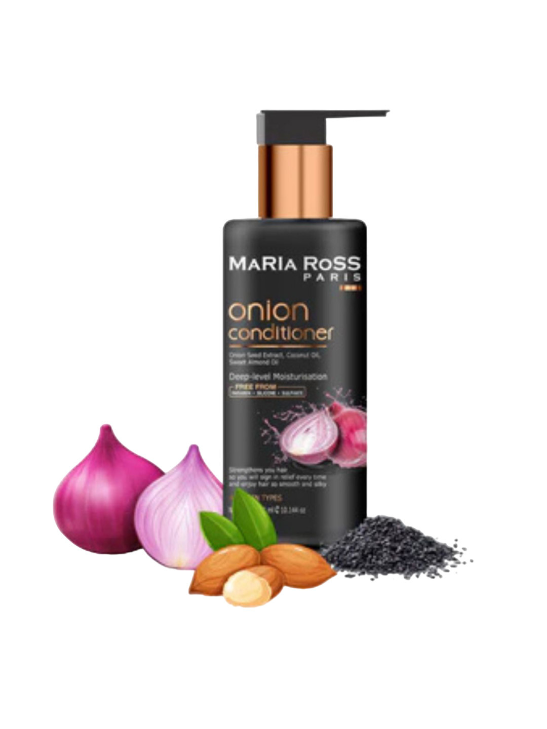 

MARIA ROSS PARIS Onion Conditioner For Hair Fall Control - 300 ml, White