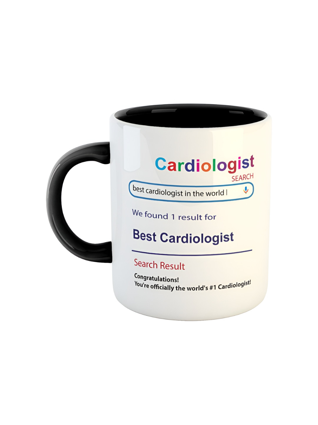 

ARTBUG Transparent Printed Ceramic Glossy Core Set of Cups and Mugs