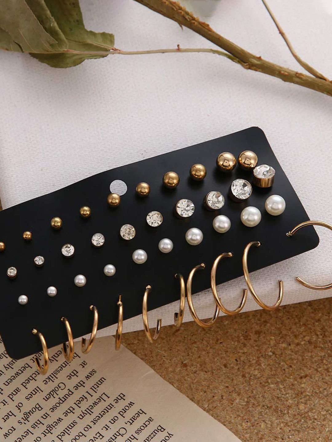 

YouBella Contemporary Studs Earrings, Multi