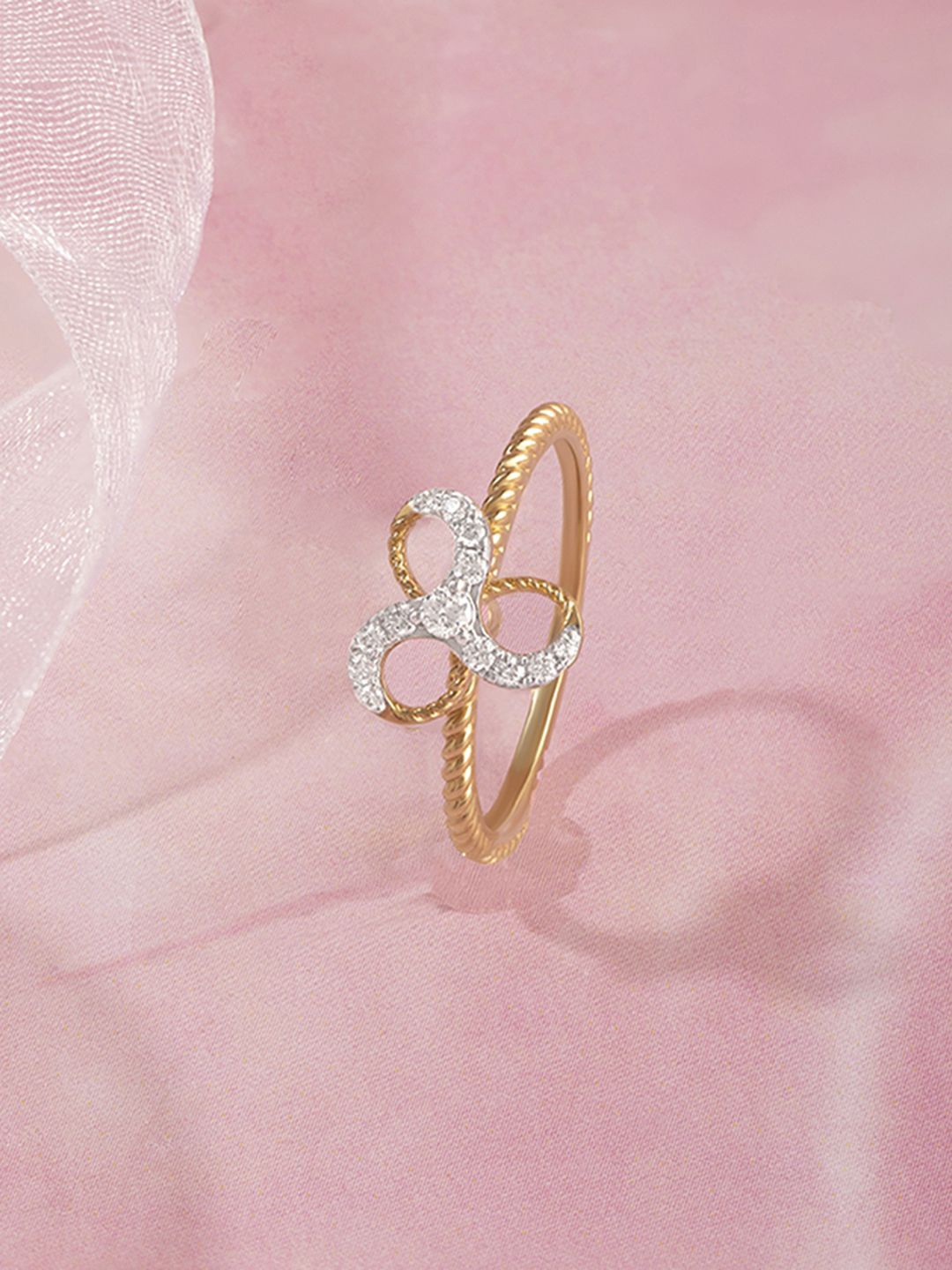 

Mia by Tanishq 14KT Finger Ring Diamond, Yellow