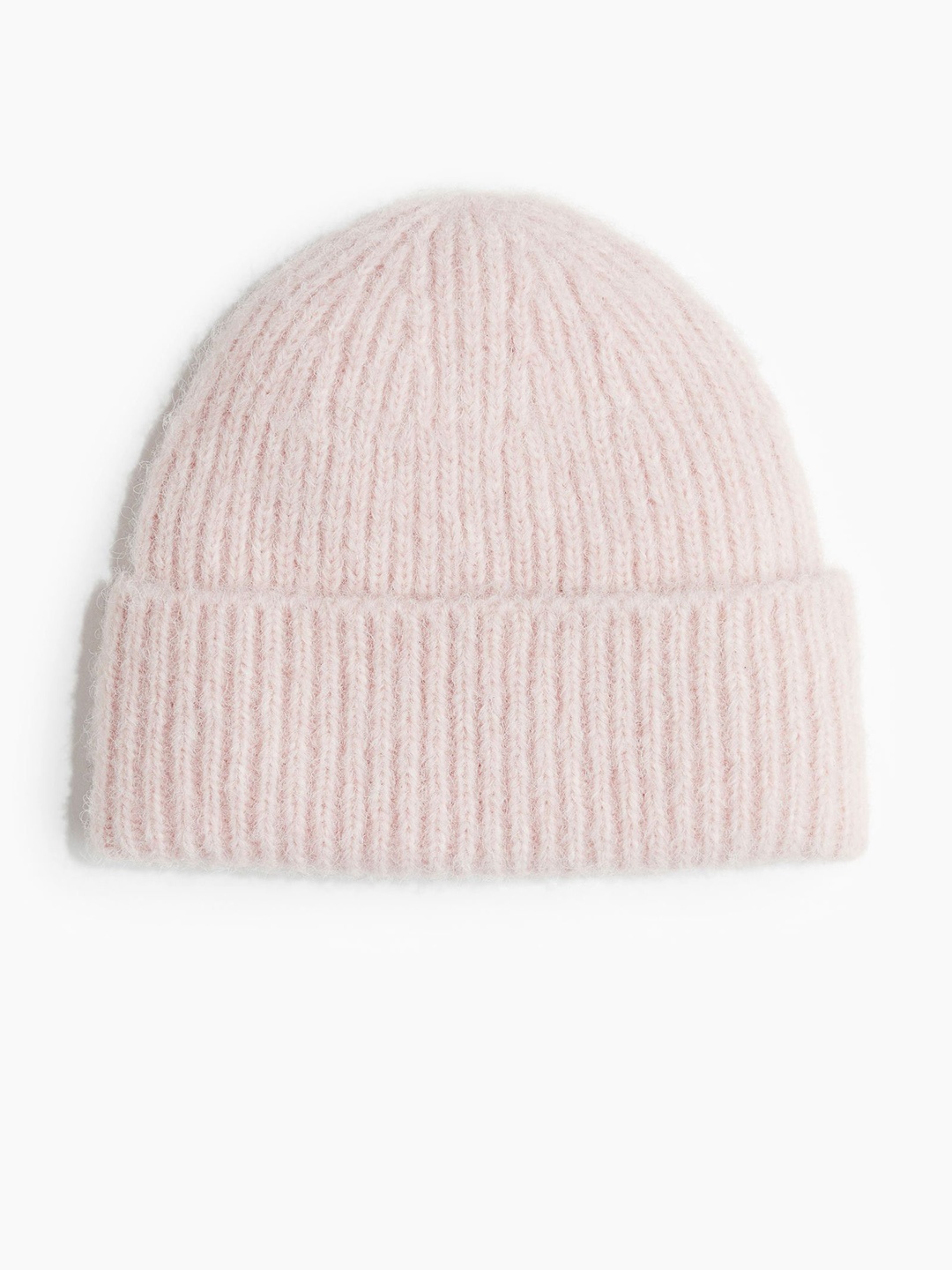 

H&M Women Rib-Knit Beanie, Pink