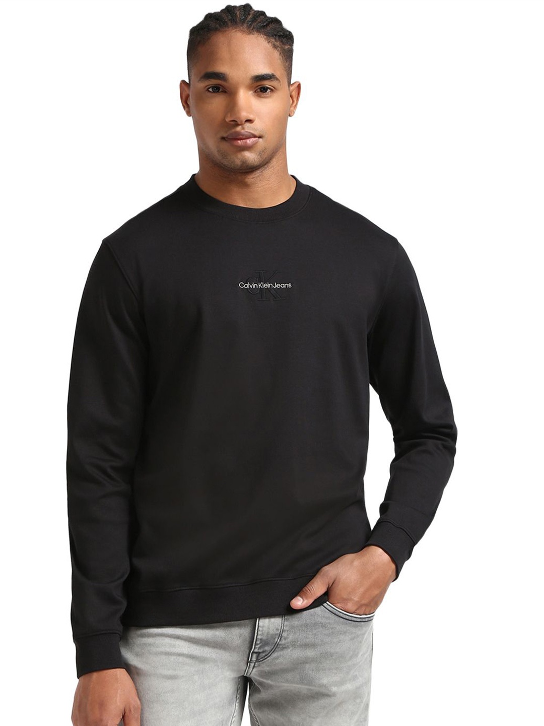 

Calvin Klein Jeans Men Sweatshirt, Black