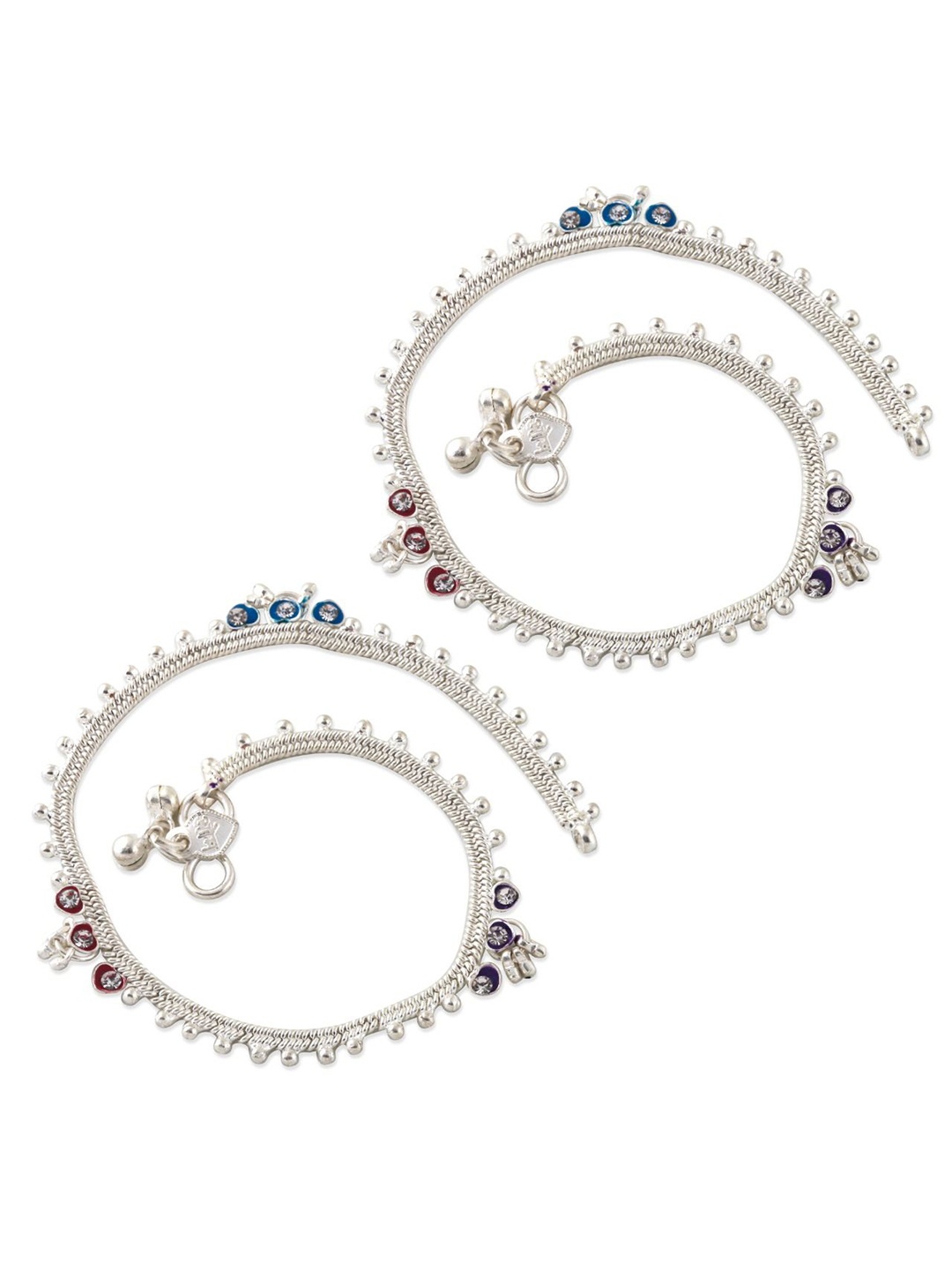 

Lila Silver-Plated Anklet