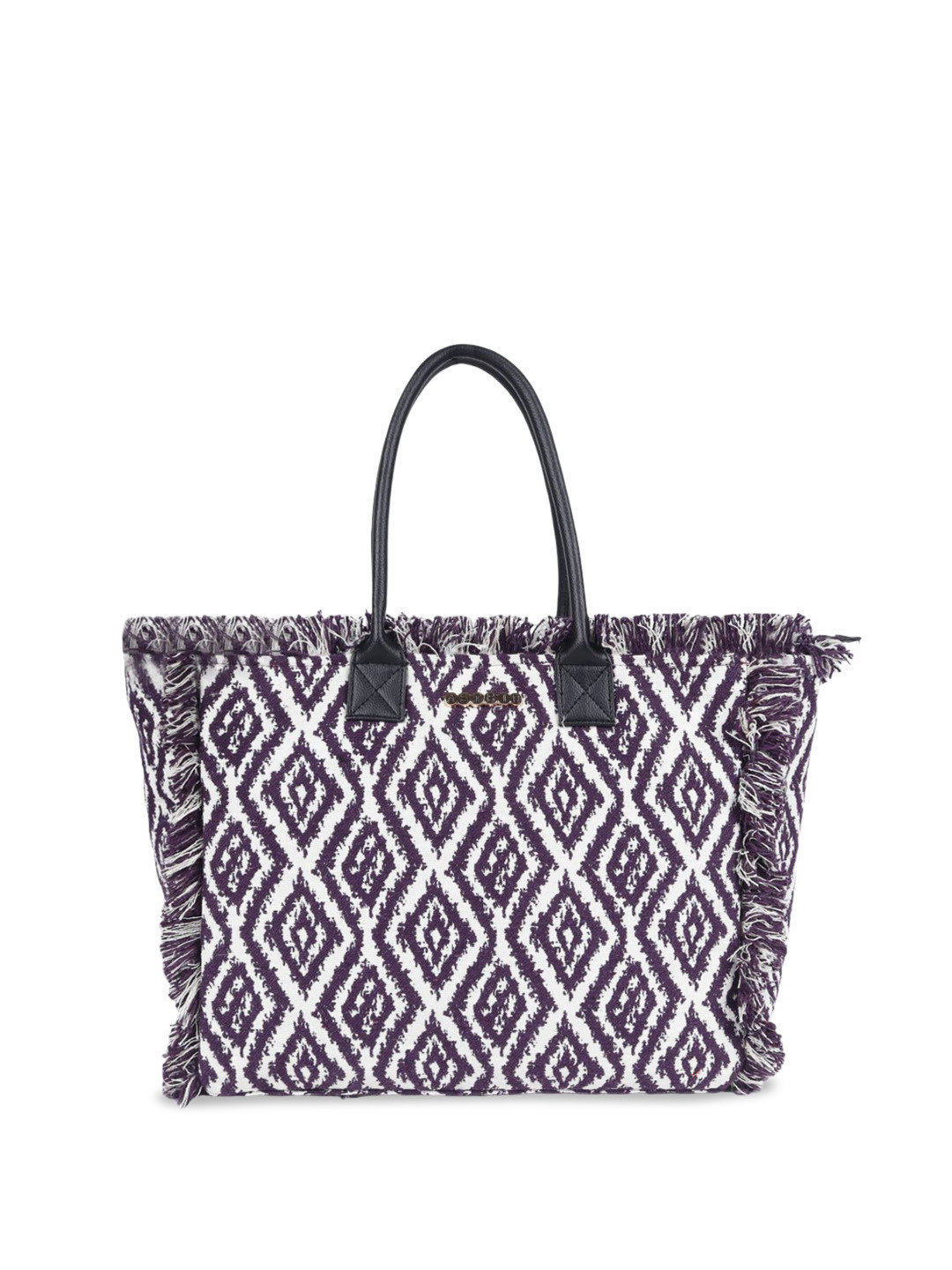 

ASTRID Women Textured Shopper Shoulder Bag, Purple