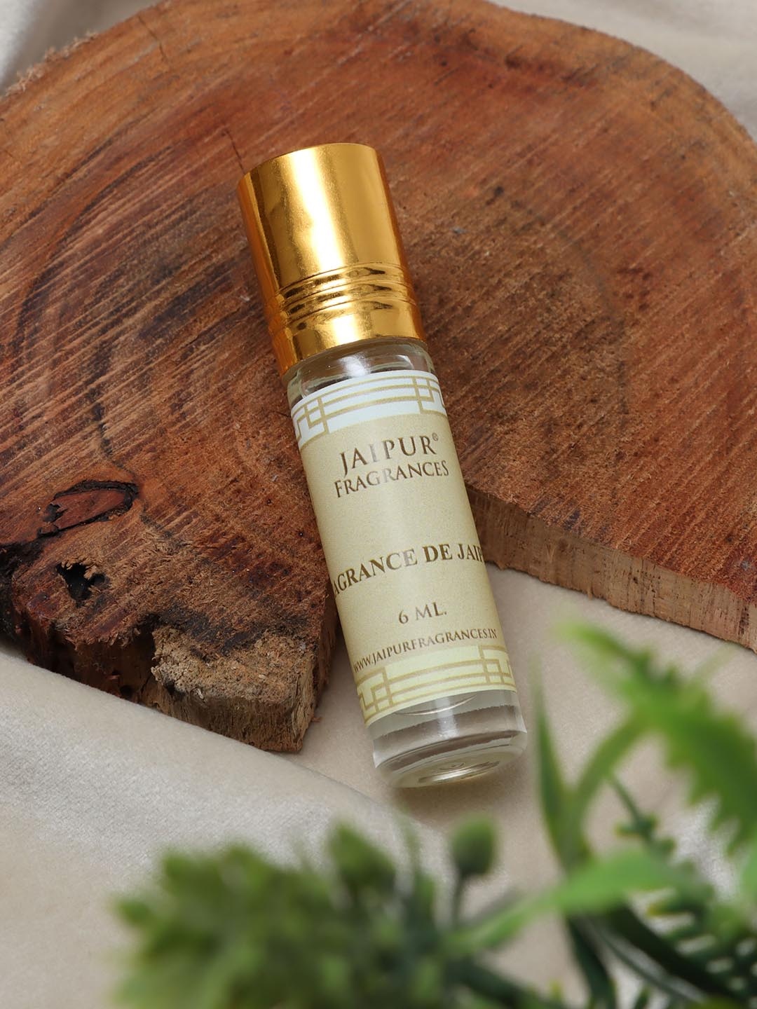 

Jaipur Fragrances De Jaipur Long Lasting Attar - 6ml, Beige