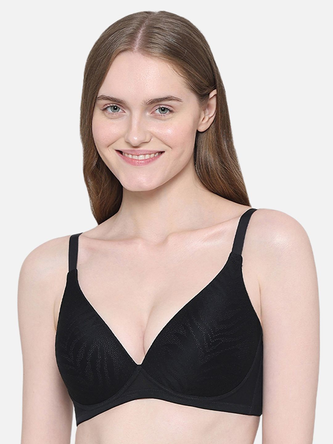 

Wacoal Women Medium Coverage Lightly Padded Bra, Black