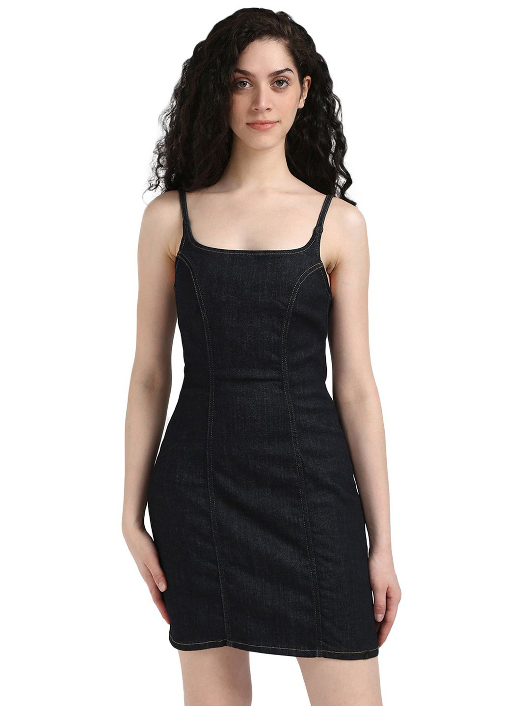 

Calvin Klein Jeans Women Cotton Bodycon Dress, Blue