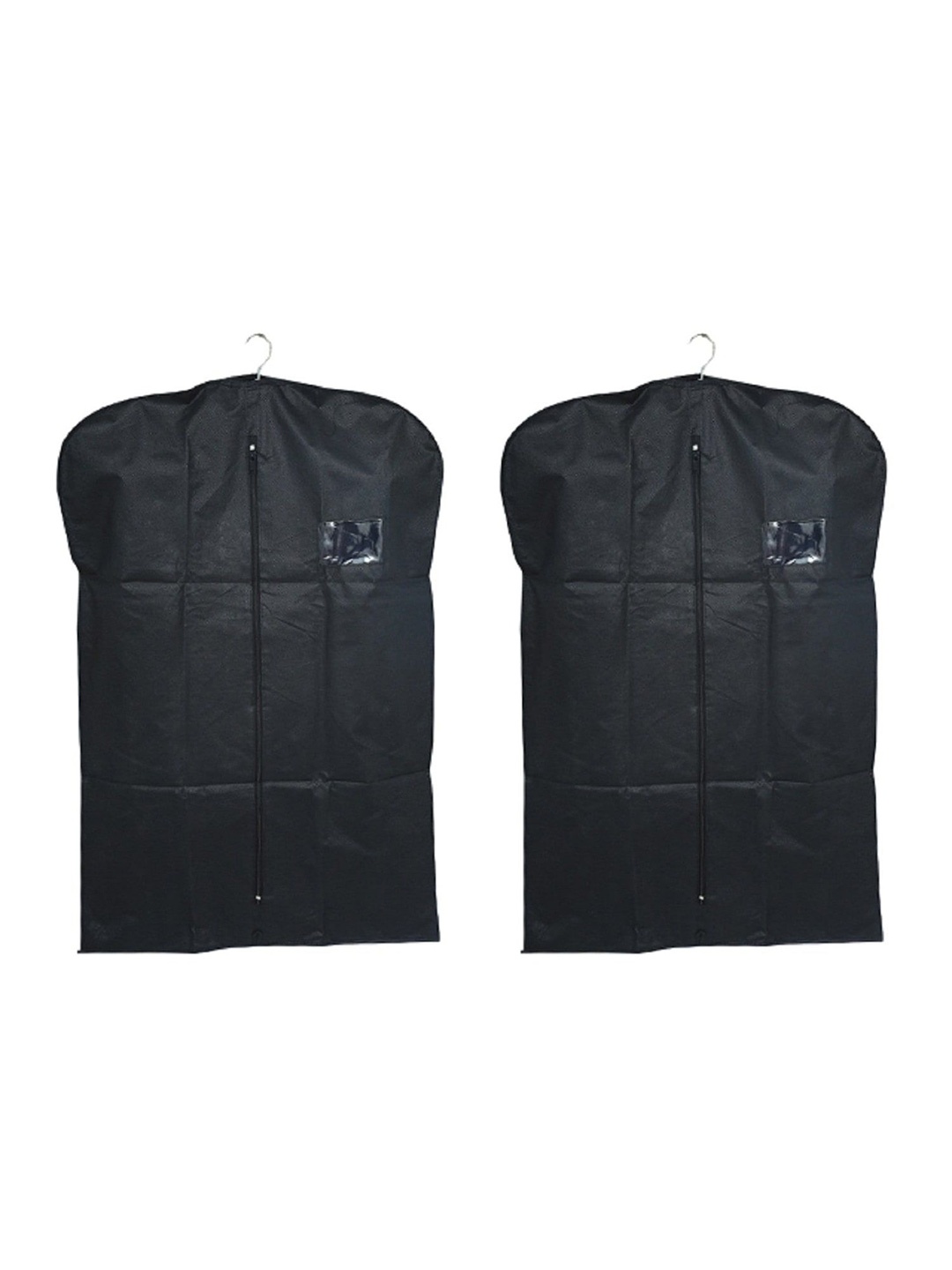 

Kuber Industries Black 2 Pieces Cotton Hanging Blazer Drawer Organiser