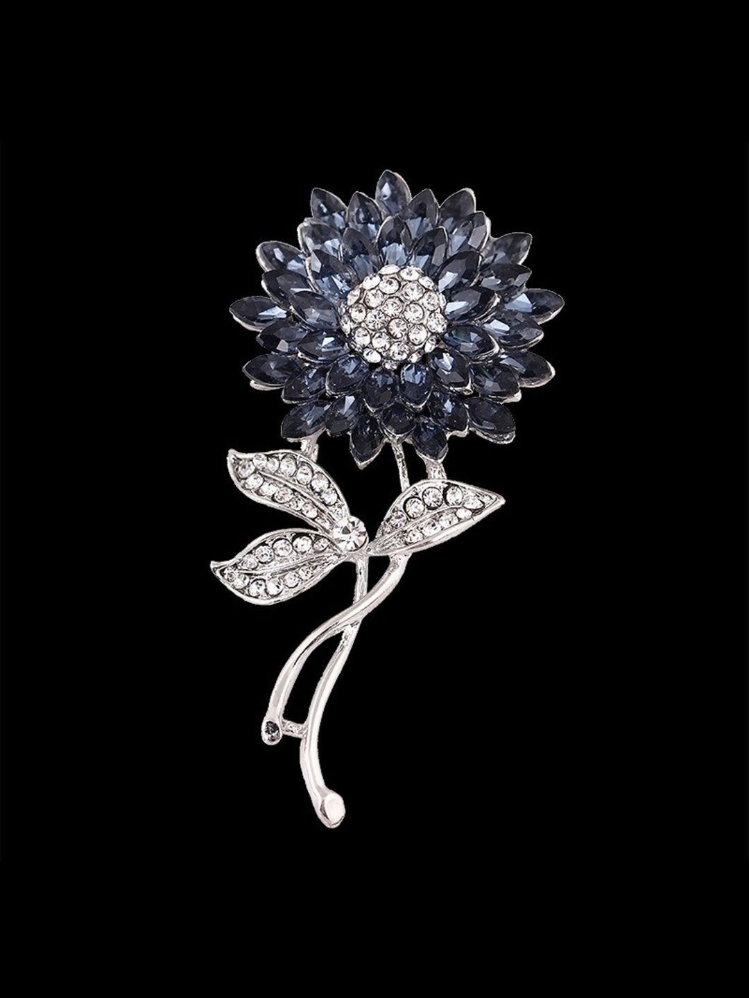 

YouBella Women Blue Statement Brooch