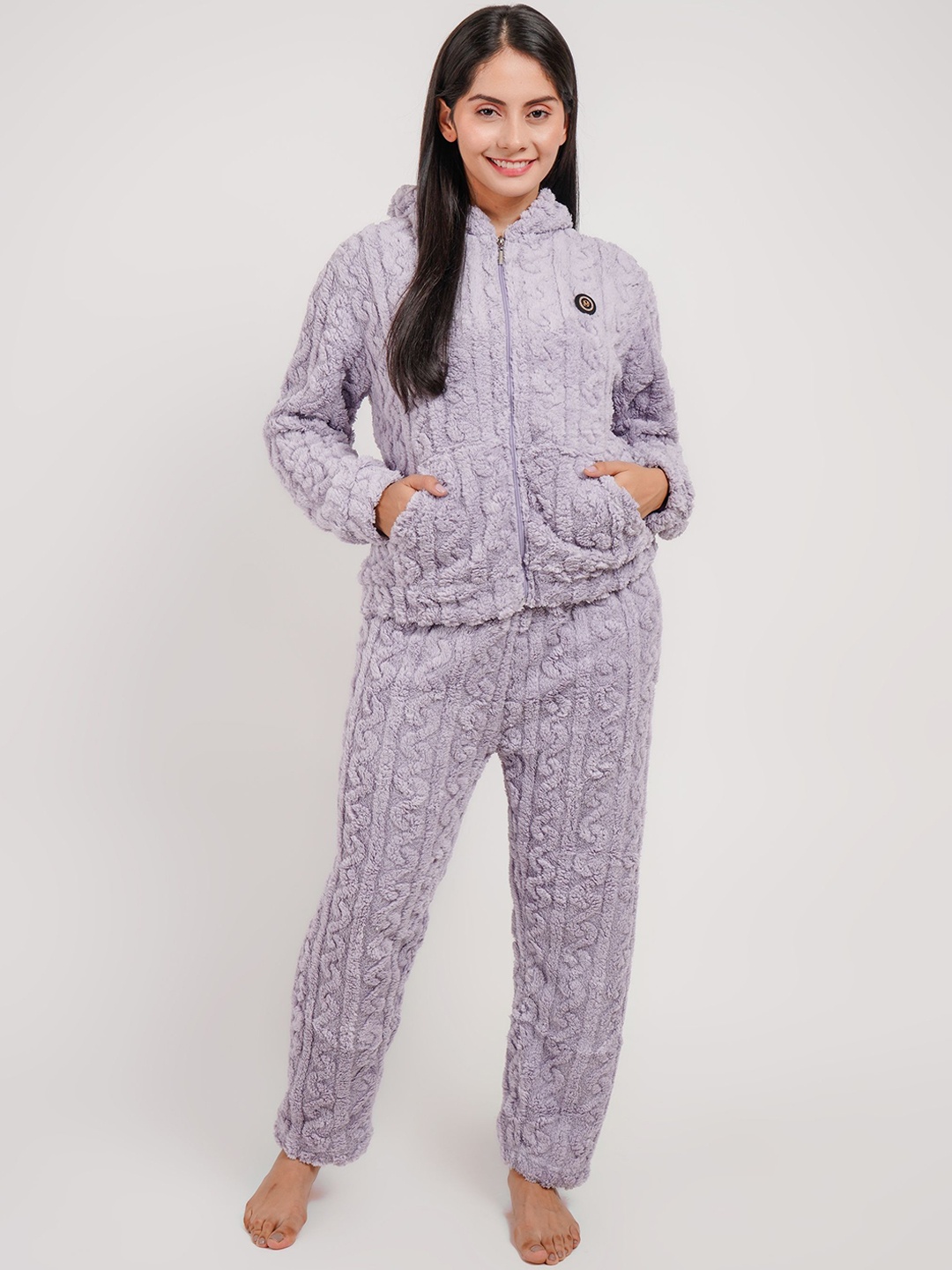 

Lugo Women Night suit, Purple