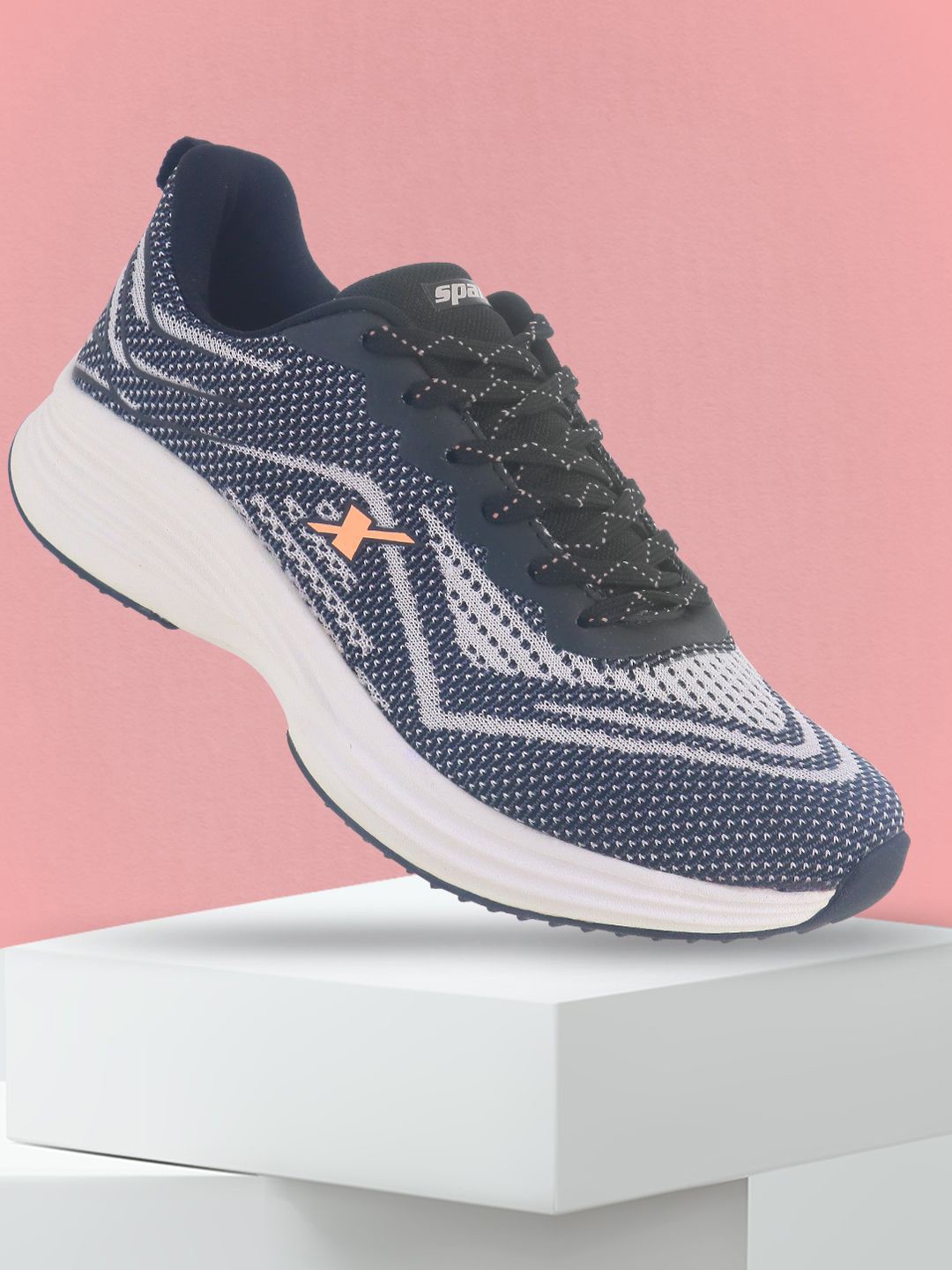 

Sparx Women Mesh Running Casual Shoes, Black