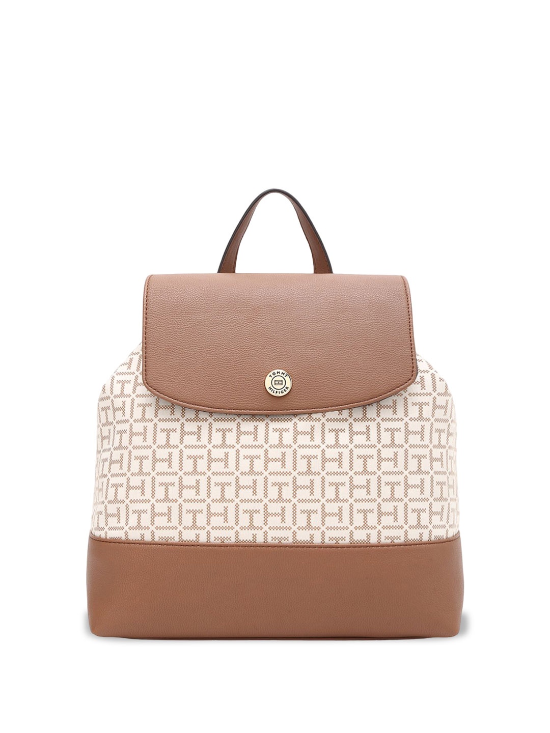 

Tommy Hilfiger Structured Sling Bag, Beige