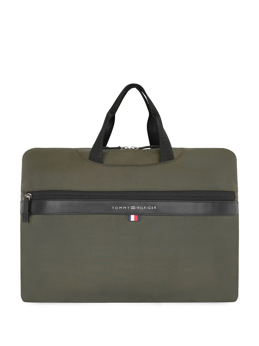 

Tommy Hilfiger Unisex Laptop Bag, Olive